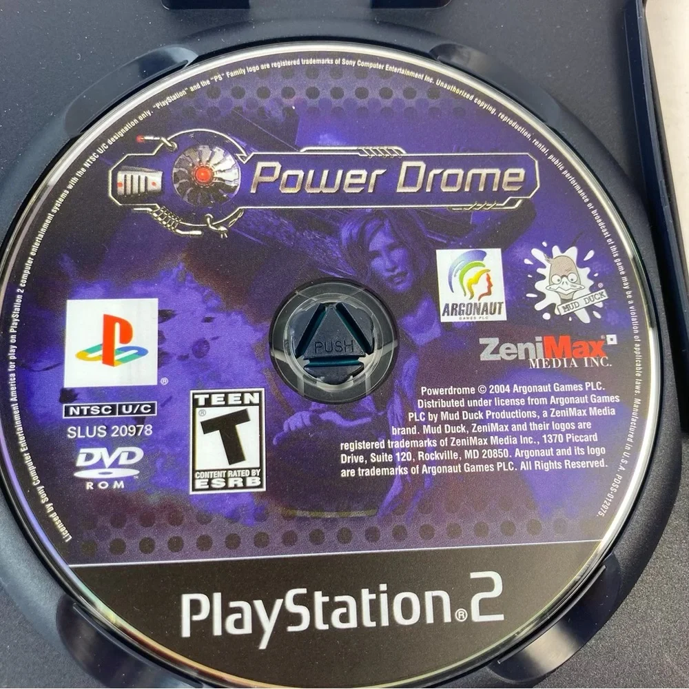 PS2 Power Dome Sony PlayStation 2 DVD ROM Game With Manual 2004